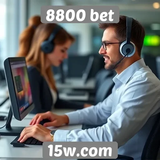 Suporte ao cliente e atendimento no 8800 bet